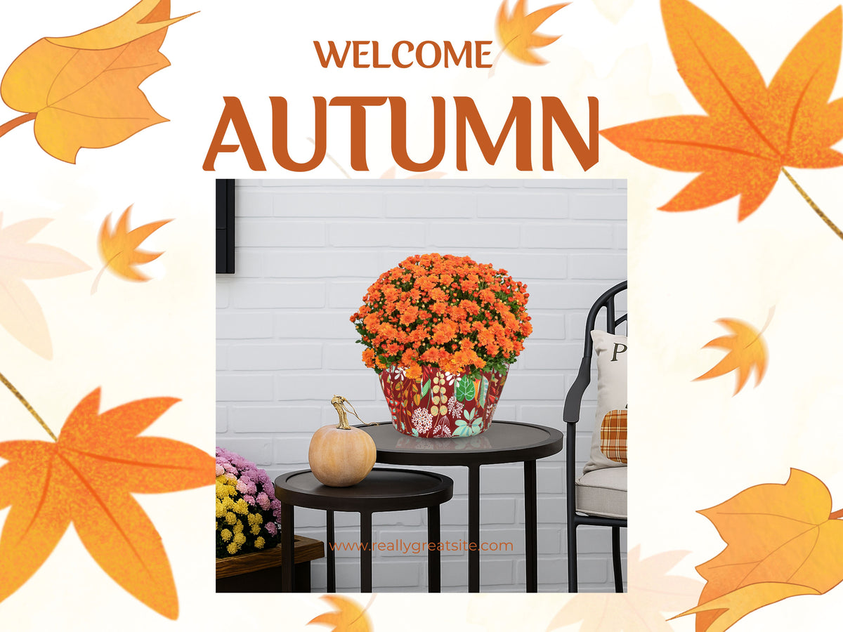 Hanging Basket/Flowerpot Cover - ANGELA